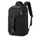product_image_name-Generic-New Fashionable Multi Pocket Neutral Backpack-Black-1