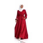 Women Islamic Maxi habaya Dress – Stylish Modest Clothing for Ladies with Free Veil
