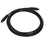 A Comma Optical Audio Cable, 1.5 Meters - Black