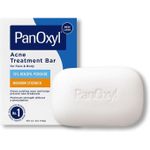 PanOxyl Acne Treatment Bar Soap – 10% Benzoyl Peroxide Maximum Strength – 115g