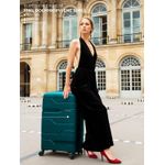 product_image_name-Generic-28 Inch 1 Piece Luggage Set Hardside Polypropylene Suitcase Trolley Bags Luggage Spinner TSA Lock National Travaller -Multicolor-8