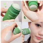 product_image_name-Green Tea-Green Face Mask Stick For Deep Pore Cleansing, Moisturizing, Skin Brightening&Blackhead Remover -2