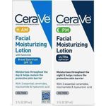 Cerave AM & PM Facial Moisturizer Duo For Normal To Dry Skin – Includes AM Facial Moisturising Lotion With SPF 30 (Day Cream) & PM Facial Moisturising Lotion (Night Cream) – Non-Comedogenic, With Ceramides & Niacinamide