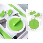product_image_name-Generic-Multifunctional Safe Vegetable Chopper & Cutter - Multicolor-5