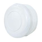 product_image_name-Generic-12 Pieces Melamine Dinner Plates - White-2