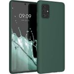 product_image_name-Samsung-Galaxy A70 / A71 / A72 / A73 / A74 5G Silicone Phone Cover Case – Green-2
