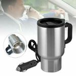 product_image_name-Generic-Stainless Steel Electric Car Heating Mug- Silver-1