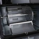 product_image_name-Generic-14L Multifunctional Electric Rotisserie Healthy Digital Smart Hot Air Fryer Grill Toaster Oven Convention with Rotating Spindle and Rotating Basket, Timer Function Roaster- Black-6