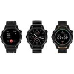 product_image_name-Haino Teko-1 Piece Of RW- 46 Men Smart Watch With 3 Pairs Straps HD IPS AMOLED Display Waterproof Smartwatch App Control Heart Rate GPS And Fitness Smart Watch With Wireless Charger And Torch Light -Multicolor-1