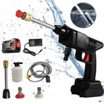 product_image_name-Generic-Portable cordless pressure washer black-color -1