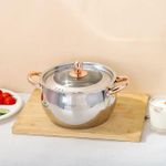 product_image_name-Generic-6 Pcs Of Stainless Steel Saucepans Cookware Induction Pots - Silver-3