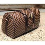 Genetic Waterproof Luggage Gym Bag Outdoor Shoulder Bag Travelling Tas For Men Women - Brown