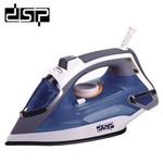 product_image_name-Dsp-Steam Iron With Self Cleaning Ceramic Soleplate Steam Flat Iron - Mult-Color-1