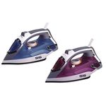 product_image_name-Dsp-Steam Iron With Self Cleaning Ceramic Soleplate Steam Flat Iron - Mult-Color-2