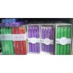 product_image_name-Generic- 4PCS Set 2.2x25CM Dark Purple Color Elegant Slim Candles for Weddings Home Decor Special Occasions, Romantic Dinners & Parties Dripless Long-Lasting-3