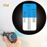 product_image_name-Generic-3-in-1 Honey Refractometer For Measuring Honey Moisture, Brix And Baume With ATC-7