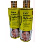 Glow Booster Lightening Oil with Alpha Arbutin & Kojic Acid Sunscreen SPF 30 Reduce dark  Spot, uneven  Skin Tone,Repair damage Skin-300ml
