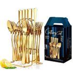 Golden Cutlery set-Gold