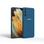 product_image_name-Generic-Galaxy S20 FE / S20 FE 5G Case - Matte Silicone Shockproof Cover - Blue-1
