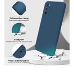 product_image_name-Generic-Galaxy S20 FE / S20 FE 5G Case - Matte Silicone Shockproof Cover - Blue-3