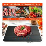 product_image_name-Generic-Professional Non-Stick Aluminum Rapid Defrosting Tray for Frozen Meat & Vegetables (29.5 × 20.8 cm)-4