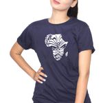 product_image_name-Rubanda-Mayonza-African Map Women's T-Shirt - Navy Blue-1