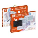 product_image_name-Generic-Universal Mini Portable Optical Keyboard New Design with Type C Charging for Laptop Tablet Mobile Phone - Multicolor-1