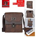 product_image_name-Generic-Leather Travel Crossbody Double Backpack Casual Pu Cool Urban Preppy Style School Bag Shoulder Bag -Multicolor-3