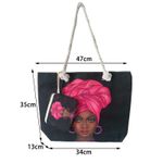 product_image_name-Mateamoda-2 PCS Women Bags Ladies Bags Handbags Purse Tote Bags Shoulder Bags-2