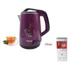product_image_name-Generic-Electric Kettle 2.5 Litres Plus A Free TV Guard - Multicolor-1