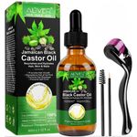 product_image_name-Castor Oil-For Hair Growth with Microneedle Roller - 60mls *Roller -1