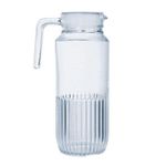 Luminarc 1.3Litre  Gridz Glass Juice/Water Jug-Colorless