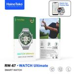 product_image_name-Haino Teko-Watch Ultimate RW-67 Smartwatch AMOLED Display 3 Straps Fitness Tracker German Build-1