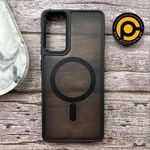 product_image_name-Generic-Samsung Galaxy A06 Case Shockproof Slim Translucent Matte Transparent Protective Phone Case- Black-3