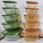 product_image_name-Generic-5pcs Salad bowls - multicolor -1