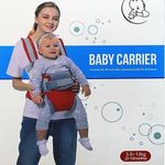 product_image_name-New-Comfortable Baby Carrier With a Hood - Red-4