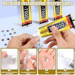 product_image_name-Generic-T7000 50ml Multipurpose B7000 Glue: Suitable for DIY projects, mobile screens, tablets, electronics, glass, plastic, leather, and fabric-3