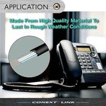 product_image_name-Generic-RJ11 4P4C Modular Telephone Handset Cable Receiver Coil Cord Wire (7 Feet, Black & White Color )-4