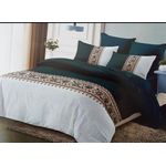 product_image_name-Generic-Cotton 5*6 Duvet With 1 Bedsheet & 2 Pillowcases -2