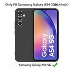 product_image_name-Galaxy- A54 5G Case - Slim Liquid Silicone Full-Body Cover - Black-1