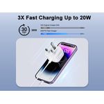 product_image_name-Generic-IPhone Fast Charger Cable And Plug, 20W USB C Charger Plug With 1M Fast Charger Cable IPhone For IPhone 11-5