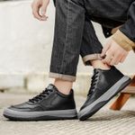 product_image_name-VANHUHU-Men's Casual Gentle Loafers Footwear Official Flat Business Shoes Black-5