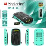 product_image_name-Mediastar-MS-R140 Forever Tv Digital Satellite Receiver HD- Multicolor-3