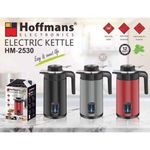 product_image_name-Hoffmans-Electric Dual Kettle/Flask HM-2530 Fast Boiling Large Capacity 2.5L - Black & Red-1