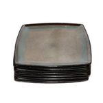 product_image_name-Generic-Square Dinner Plates, 6pcs - Dirty Blue-1