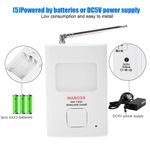 product_image_name-Generic-Motion Sensor Doorbell, Door Chime for Business Entry, Store Welcome Buzzer Monitor,Motion Sensor Detect Alarm, Caregiver Reminder for Elderly, Visitor Bell - 1 Receiver 1 Motion Sensor-5