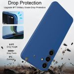 product_image_name-Generic-Samsung Galaxy S24 FE Silicone Phone Case, Protective Cover, Smooth Grip, Soft and Sleek Design, Seamless Fit, US Version, Blue -4