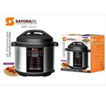 product_image_name-Sayonapps-Digital Electric Pressure Cooker 6L - Black, Silver-1