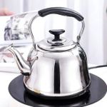 Whistling kettle 6L very strong and heavy-Silver