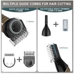 product_image_name-Generic-18 IN 1 Rechargeable Digital Grooming Kit Beard Trimmer Kit Professional Hair Clipper-Multicolour-4